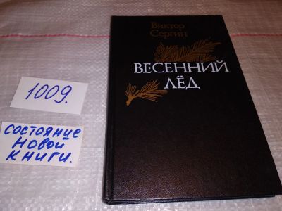 Лот: 15026546. Фото: 1. Сергин В., Весенний лед. Повести... Художественная