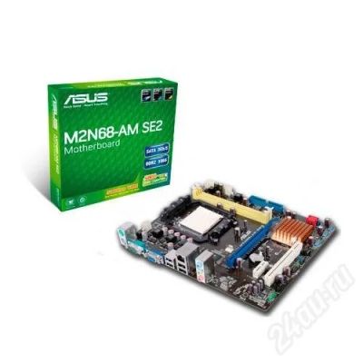 Лот: 494129. Фото: 1. Asus M2N 68 AM-SE2. Материнские платы