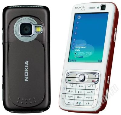 Лот: 168009. Фото: 1. Nokia N73white с документами. Кнопочные мобильные телефоны