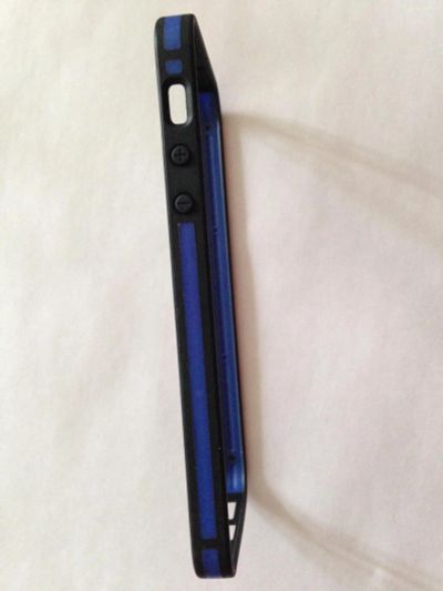 Лот: 8401389. Фото: 1. Бампер Apple iPhone 5,5S (черный... Чехлы, бамперы