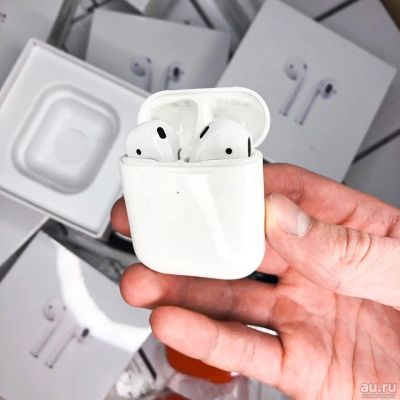 Лот: 18560463. Фото: 1. Airpods 2 лучшая реплика. Наушники, гарнитуры