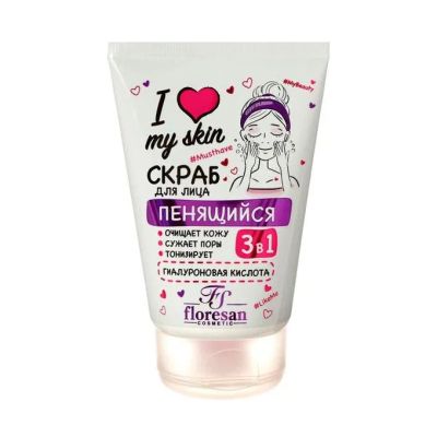 Лот: 16348036. Фото: 1. Cкраб для лица Floresan I Love... Уход за лицом 