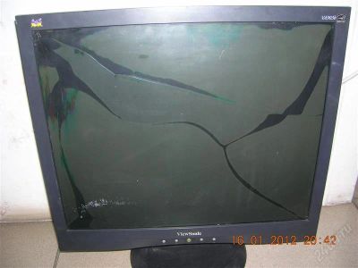 Лот: 1487430. Фото: 1. Неисправный монитор Viewsonic... ЖК-мониторы