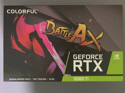 Лот: 19512937. Фото: 1. Rtx 3080ti colorful. Видеокарты