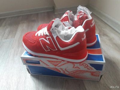 Лот: 13697777. Фото: 1. New balance, крсн, 38. Кеды, кроссовки, слипоны