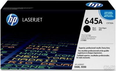 Лот: 13634285. Фото: 1. Тонер-картридж HP C9730A Black... Картриджи, расходные материалы