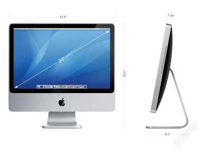 Лот: 2209102. Фото: 1. Продам iMac 24". Компьютеры в сборе