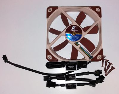 Лот: 12534039. Фото: 1. Кулер Noctua NF-S12A PWM, 120... Системы охлаждения