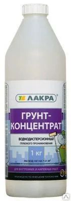 Лот: 6895102. Фото: 1. Грунтовка ЛАКРА концентрат 1:6... Краски, лаки, растворитель