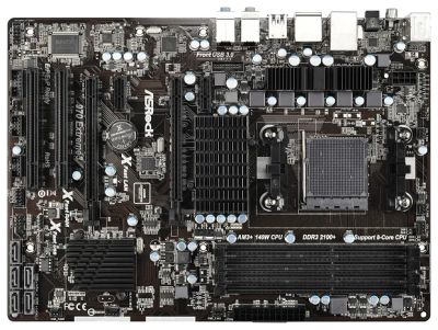 Лот: 7357584. Фото: 1. Материнская плата ASRock 970 Extreme3... Материнские платы