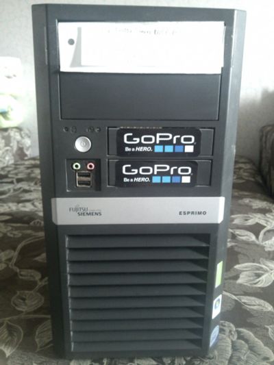 Лот: 16416200. Фото: 1. Корпус Fujitsu Esprimo + материнка... Корпуса, блоки питания