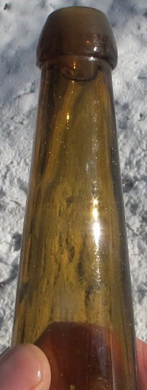 Лот: 10677459. Фото: 1. бутылка пивная цветное стекло... Другое (антиквариат)