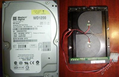 Лот: 248329. Фото: 1. HDD IDE 120Gb Western Digital... Жёсткие диски (HDD)