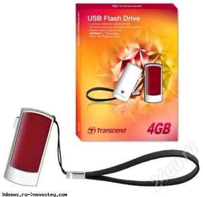 Лот: 171119. Фото: 1. USB Flash 4096MB Transcend JetFlash... USB-флеш карты