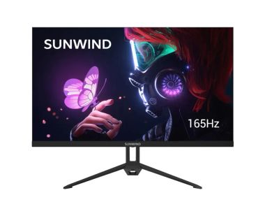Лот: 20268512. Фото: 1. Монитор 27 SunWind SUN-M27BA107... ЖК-мониторы