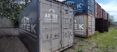 Лот: 10455599. Фото: 1. Контейнер 20 футов (Термос). Контейнеры грузовые