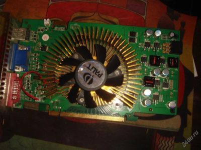 Лот: 109339. Фото: 1. Видеокарта PCI-E 512Mb Palit GeForce... Видеокарты