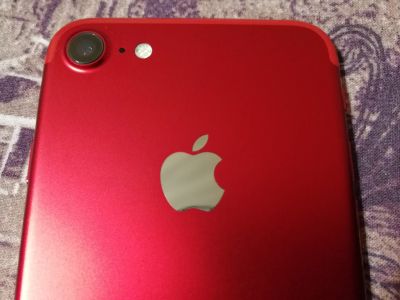 Лот: 12192609. Фото: 1. iPhone 7 Red 128gb. Смартфоны