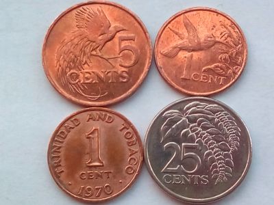 Лот: 19471102. Фото: 1. Набор монет Тринидад и Тобаго... Наборы монет