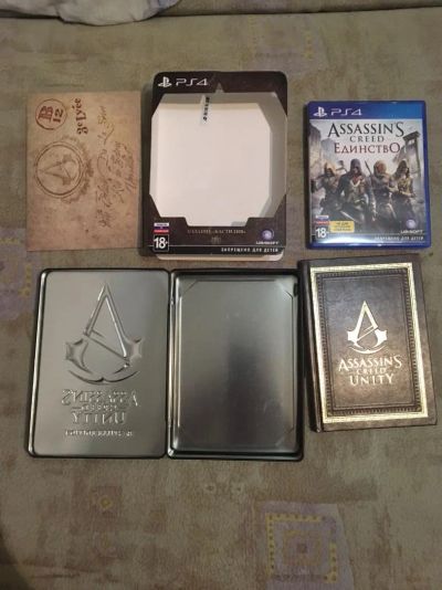 Лот: 6625115. Фото: 1. Assassin s creed unity издание... Игровые приставки, консоли