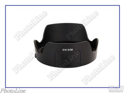 Лот: 14472965. Фото: 1. Бленда EW-83M для объектива Canon... Крышки, бленды