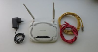 Лот: 25521534. Фото: 1. TP-Link роутер TL-WR842ND съемные... Маршрутизаторы (роутеры)