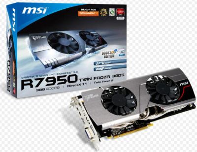 Лот: 15893267. Фото: 1. Видеокарта Radeon HD 7950 / R7950... Видеокарты