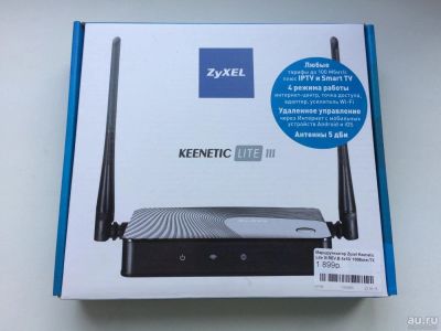 Лот: 8269316. Фото: 1. Маршрутизатор Zyxel Keenetic Lite... Маршрутизаторы (роутеры)