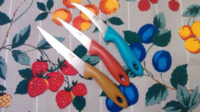 Лот: 4847870. Фото: 1. Ножи 3 шт ikea. Столовые приборы, ножи