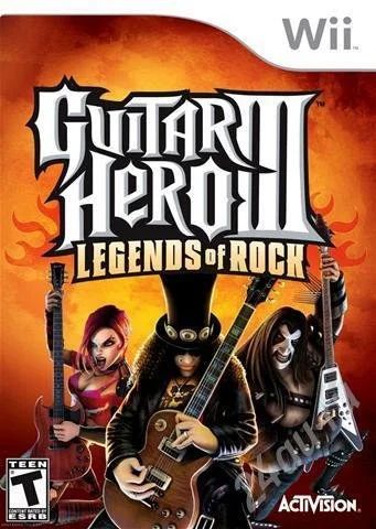 Лот: 333019. Фото: 1. игра + гитара GuitarHero3 для... Игровые приставки, консоли