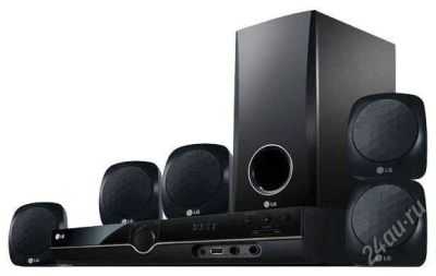 Лот: 807565. Фото: 1. домашний кинотеатр lg ht 355 sd. Домашние кинотеатры