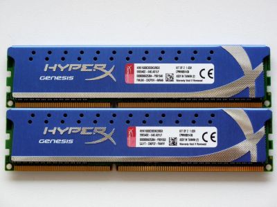 Лот: 10412412. Фото: 1. 8GB (2 x 4Gb) Kingston HyperX... Оперативная память