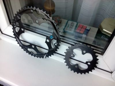 Лот: 6055235. Фото: 1. Новые звезды Shimano HG 38T и... Запчасти