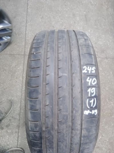 Лот: 25376763. Фото: 1. 1шт 245-40-19 Yokohama Advan Sport... Шины