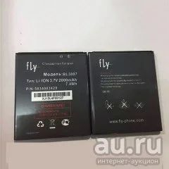 Лот: 9301197. Фото: 1. АКБ Fly BL3807 (IQ454-Evo Tech... Аккумуляторы