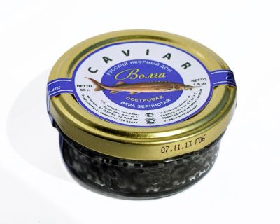 Лот: 4348654. Фото: 1. Икра чёрная осетровая зернистая... Икра, рыба, морепродукты