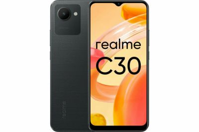 Лот: 19852904. Фото: 1. Realme c30 3/32gb black новый. Смартфоны