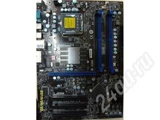 Лот: 404371. Фото: 1. Материнка 775 MSI P43T - C51. Материнские платы