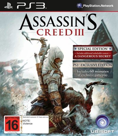 Лот: 10995365. Фото: 1. Assassin's Creed 3 PS3. Игры для консолей