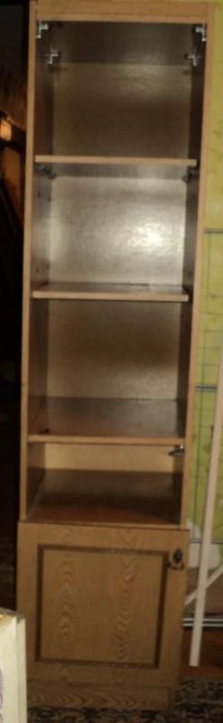 Лот: 4863359. Фото: 1. Шкаф стойка с антресолью. Шкафы, шкафы-купе