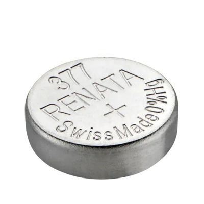 Лот: 23900357. Фото: 1. Батарея для часов Renata 377. Другое (ювелирные изделия, бижутерия, часы)