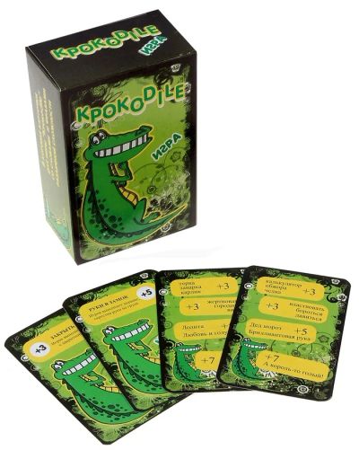 Лот: 7486849. Фото: 1. Настольная игра «Крокодил». Настольные игры, карты