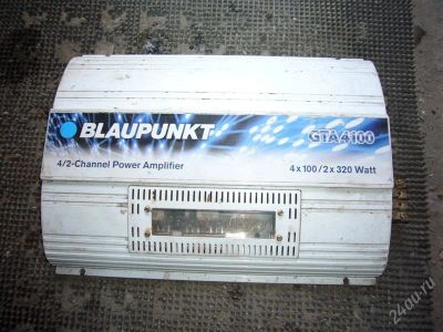 Лот: 2056477. Фото: 1. Усилитель BLAUPUNKT GTA 4100 не... Усилители