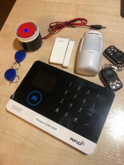 Лот: 18162760. Фото: 1. Сигнализация для дома (GSM, Wi-Fi... Сигнализации, датчики противопожарные, охранные