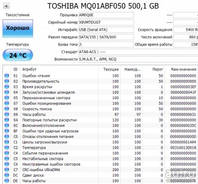 Лот: 17913602. Фото: 1. Toshiba 500GB MQ01ABF050 + мобил-рек... Жёсткие диски (HDD)