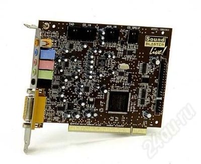 Лот: 410857. Фото: 1. Creative SoundBlaster Live! 5... Звуковые карты