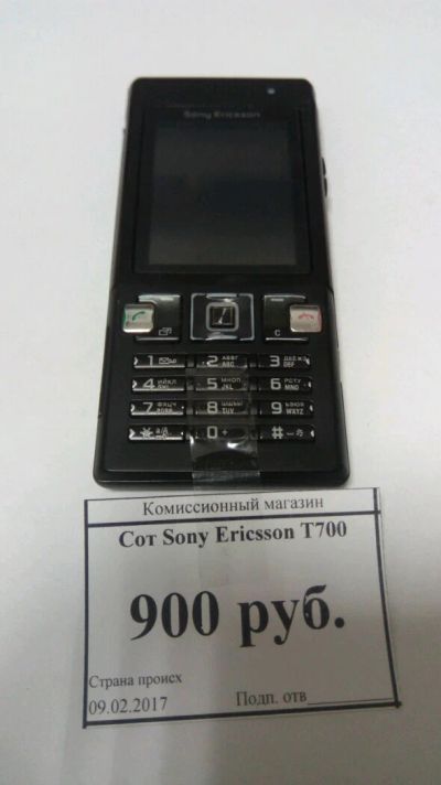 Лот: 9072034. Фото: 1. Sony Ericsson T700 (с\в 797). Кнопочные мобильные телефоны