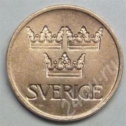 Лот: 312394. Фото: 1. Швеция. 5 оре 1973г. Европа