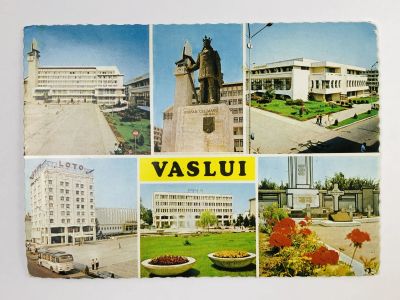 Лот: 23296389. Фото: 1. Город Васлуй (Румыния). Открытка... Открытки, конверты