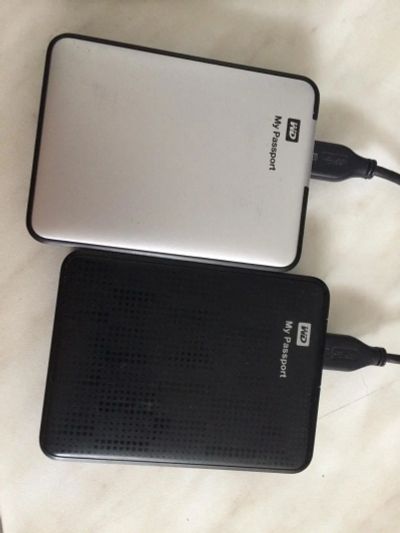 Лот: 9968816. Фото: 1. внешний HDD 1Tb WD USB3.0 (My... Внешние жесткие диски